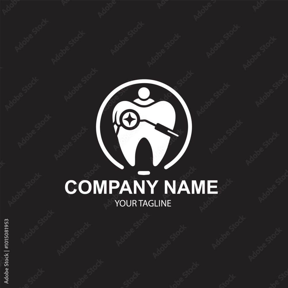 vector dental logo design vector dental logo design