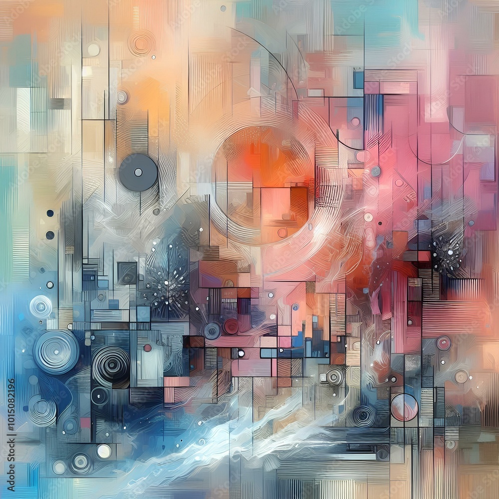 Abstract background painting in pastel colors. Abstract background painting in pastel colors.