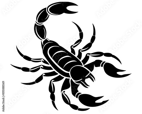 Scorpion Silhouette vector, Scorpion Clipart, Scorpion Files for Cricut, Scorpion Cut Files For Silhouette