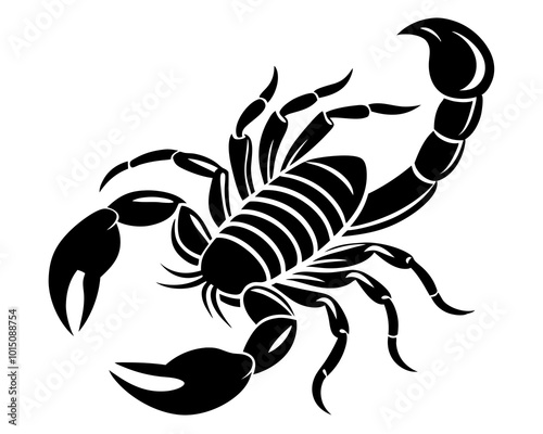 Scorpion Silhouette vector, Scorpion Clipart, Scorpion Files for Cricut, Scorpion Cut Files For Silhouette