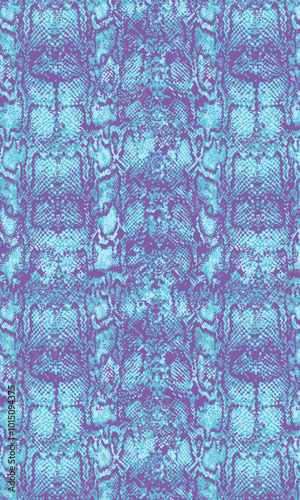 DAV-0750 illustrator - light blue purple seamless repeat pattern print tile snakeskin