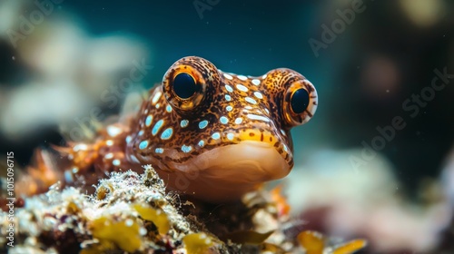 Tropical sea fish, Close-up of marine life encountered while diving. Fish swimming in a coral reef
