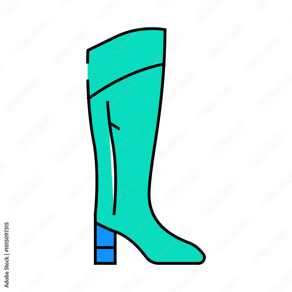 treads boots line icon vector. treads boots sign. isolated symbol illustration treads boots line icon vector. treads boots sign. isolated symbol illustration