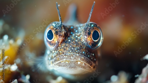 Tropical sea fish, Close-up of marine life encountered while diving. Fish swimming in a coral reef