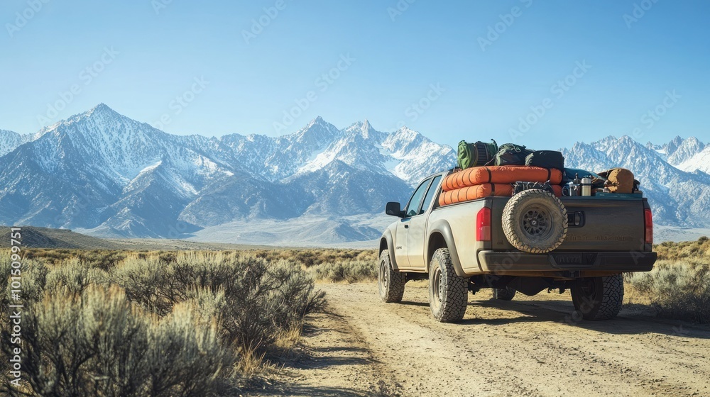 Truck in the Desert