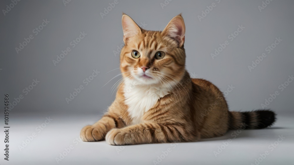 Red Cat in the Photo Studio, Animals, Wool, Photo, Studio Red Cat in the Photo Studio, Animals, Wool, Photo, Studio
