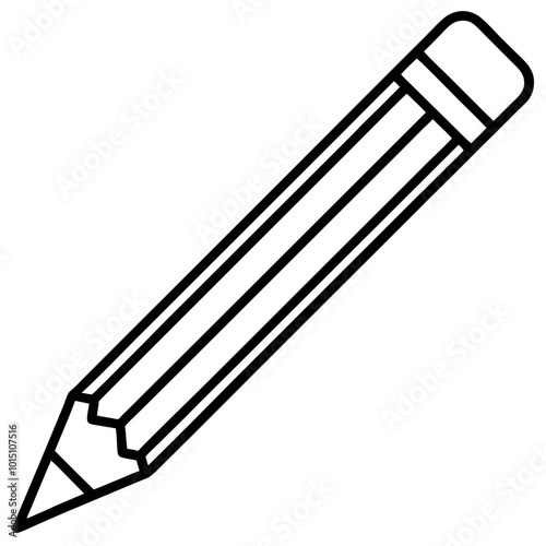 pencil icon with Transparent Background Clipart