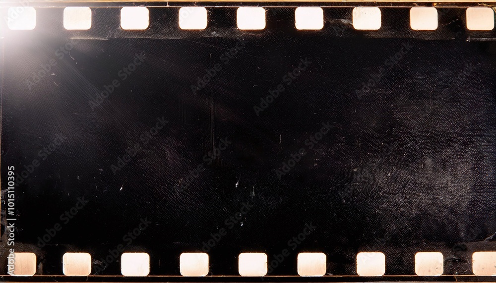 Pwd Strip Texture Blank grained and scratched film strip texture background with heavy ...