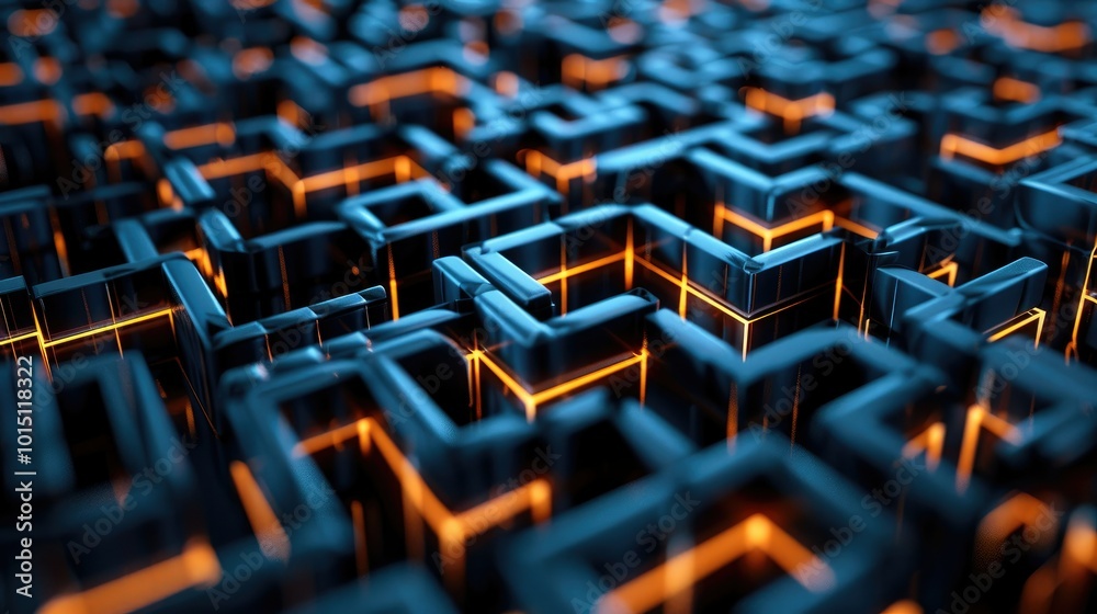 Obraz premium a cgi pattern