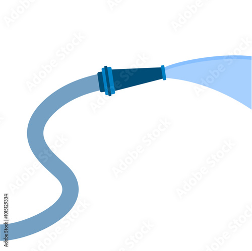 water hose icon vector illustration