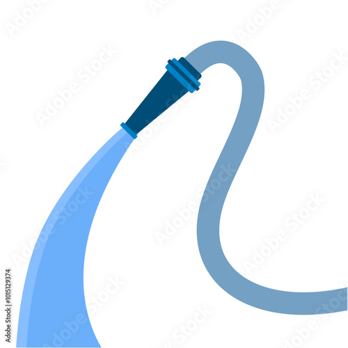 water hose icon vector illustration