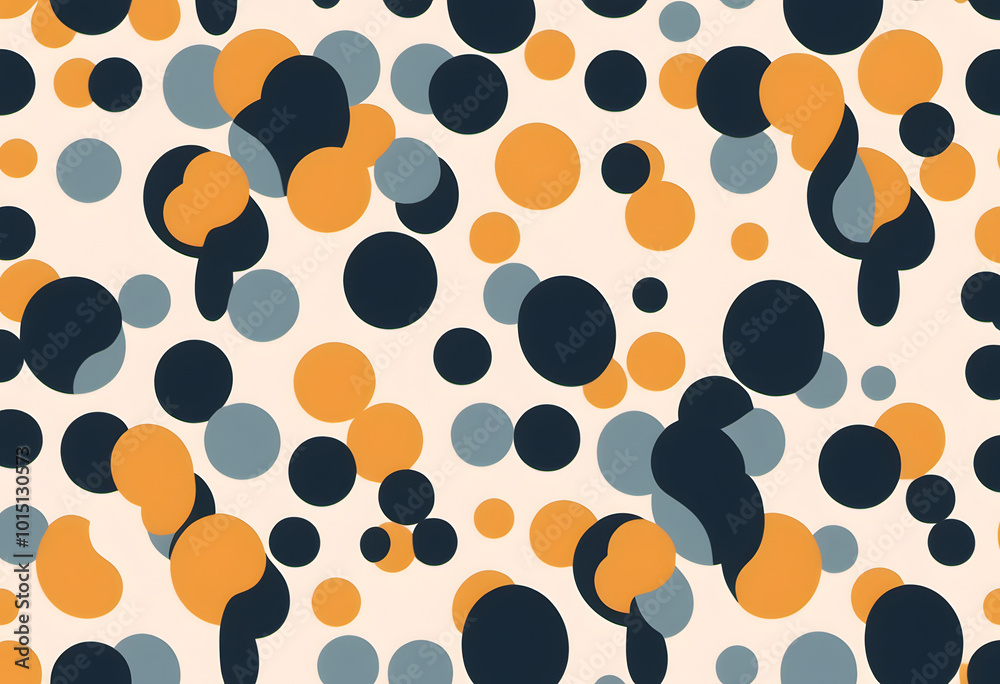 Abstract geometric pattern with overlapping shapes. Abstract geometric pattern with overlapping shapes.