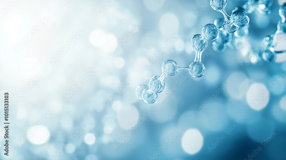 Soft blue bokeh with delicate water droplets and abstract blurred light, creating a calm and serene winter-like atmosphere Soft blue bokeh with delicate water droplets and abstract blurred light, creating a calm and serene winter-like atmosphere