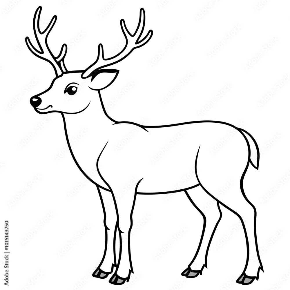 deer silhouette vector deer silhouette vector