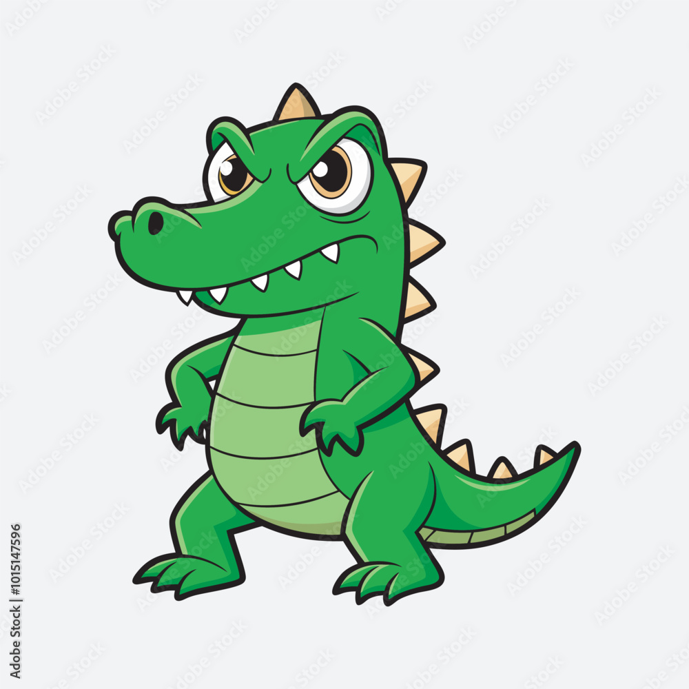 Angry crocodile man vector art Illustration clipart Angry crocodile man vector art Illustration clipart