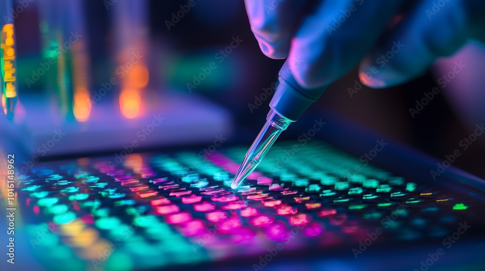Close-Up of Gene Editing Tool in a Laboratory Setting Close-Up of Gene Editing Tool in a Laboratory Setting
