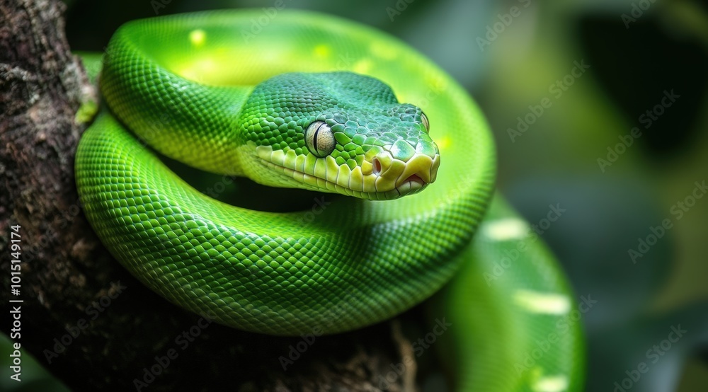 green snake green snake
