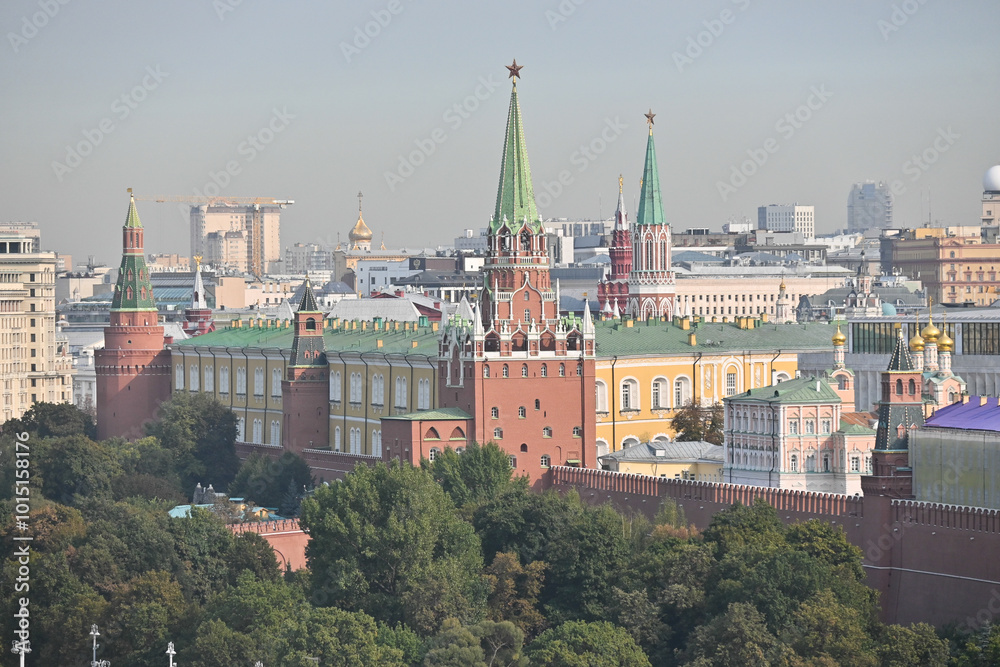 Obraz premium The Moscow Kremlin.