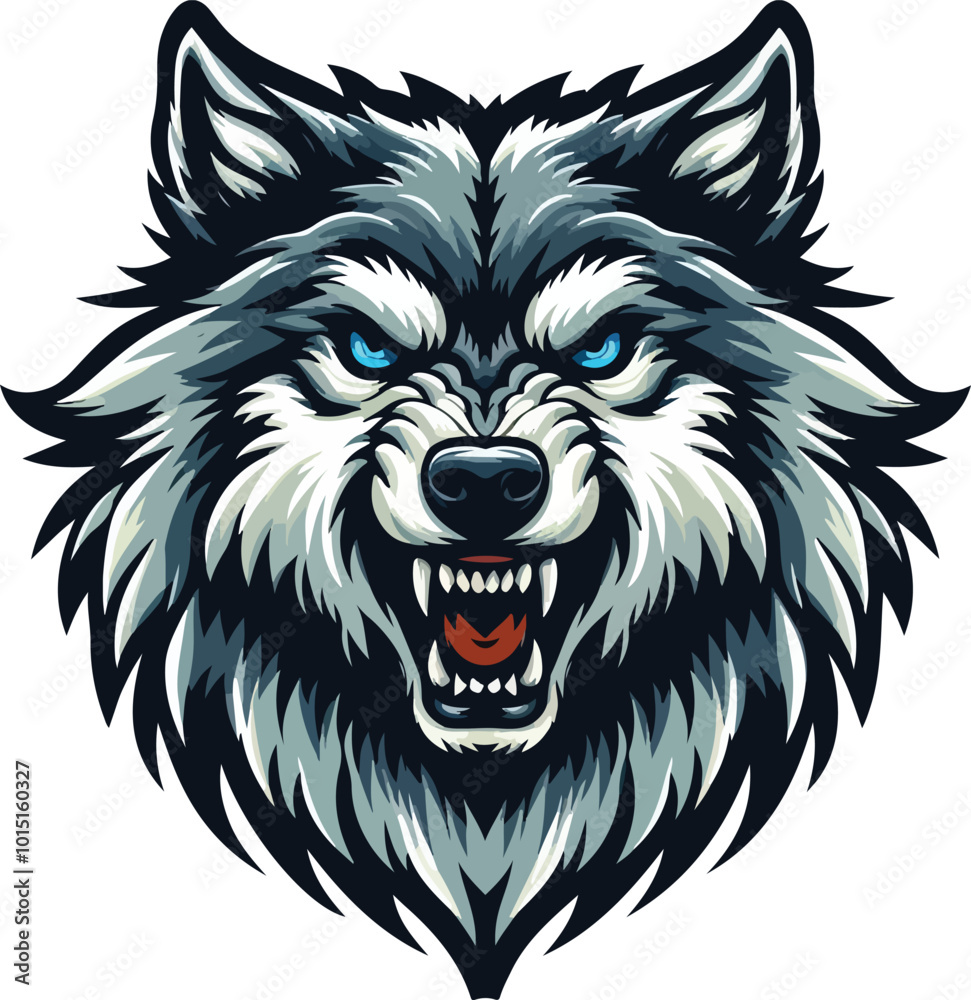 Fototapeta premium wolf vector