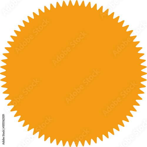 Starburst orange sticker set for halloween - collection of special offer sale oval and round shaped sunburst labels and badges. Promo stickers with star edges. Vector.