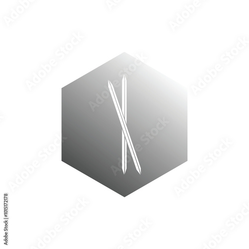toothpick icon illustration