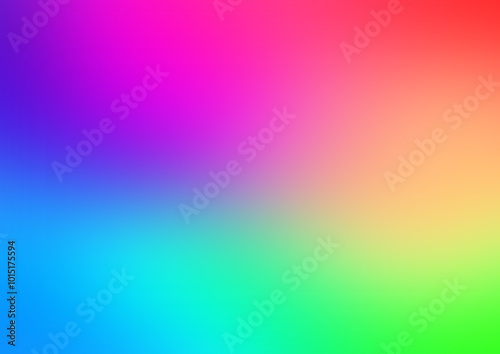 Light Multi color, Rainbow gradient blurred bright pattern. Texture smooth and blurred gradient brilliant backdrop. Design layout multicolor for poster banner web. Gay Pride LGBT concept is colorful	

