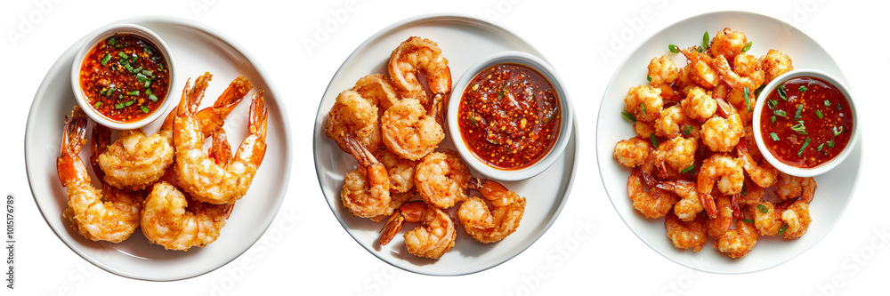 Fried Shrimp with Spicy Sauce. Fried Shrimp with Spicy Sauce.
