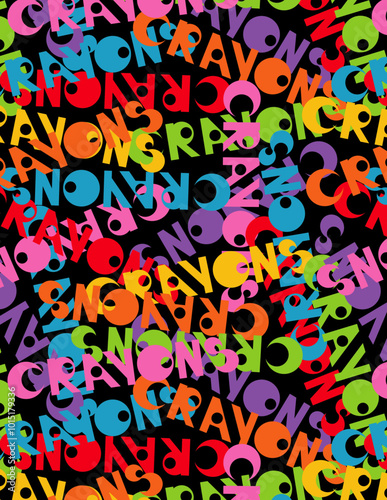 back to school kids vector pattern