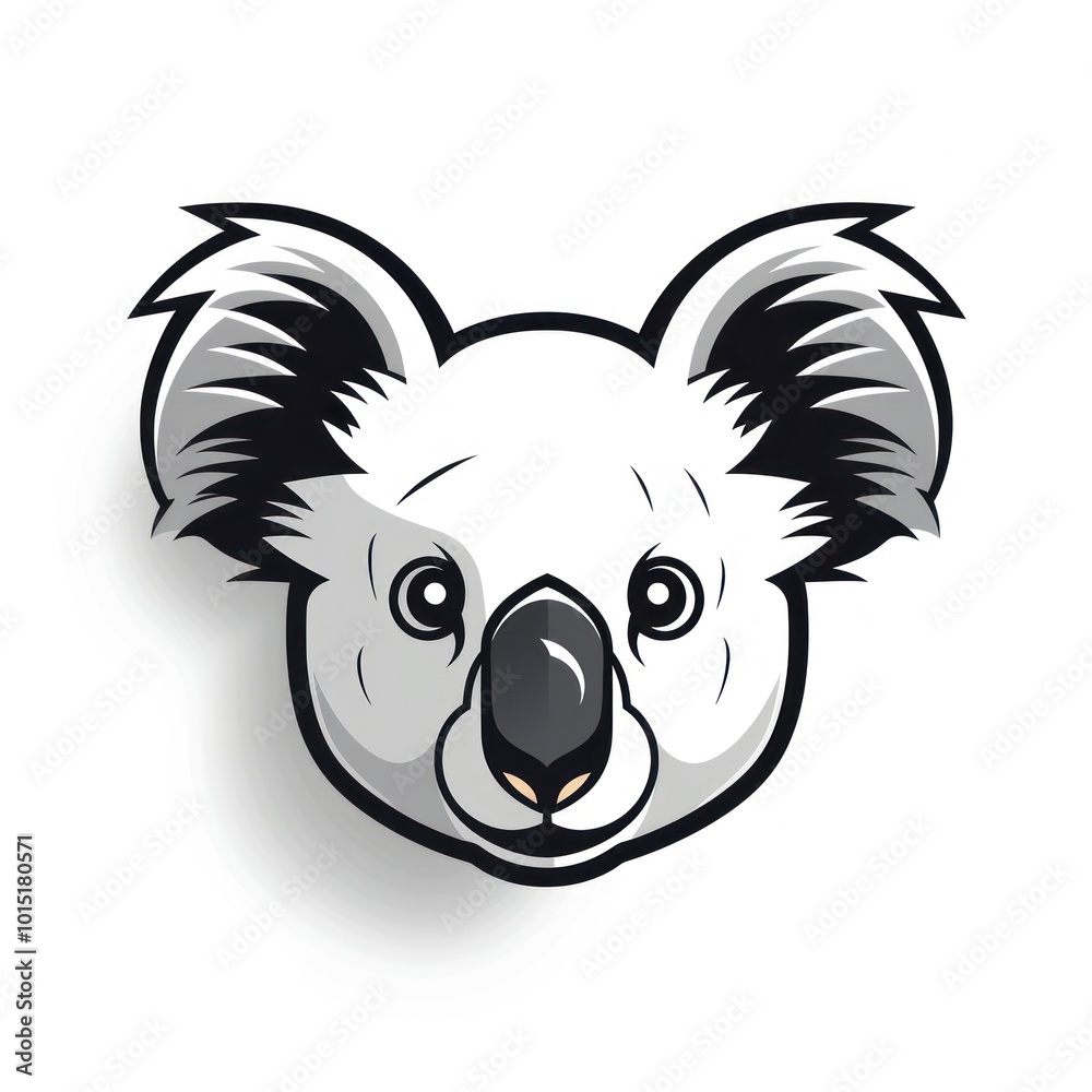 Koala on white background Koala on white background