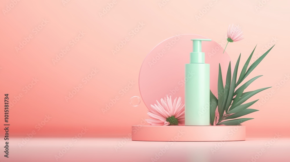 A minimal illustration highlighting a beauty product, emphasizing its key features and benefits. A minimal illustration highlighting a beauty product, emphasizing its key features and benefits.