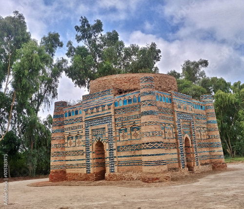 The ancient Lal Mahra Tombs Graveyard located in D.I.Khan District of Pakistan.

Dating back many centuries, testament to Pakistan’s rich heritage, steeped in cultural and historical significance. photo