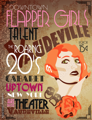 vaudeville inspired t-shirt graphic placement