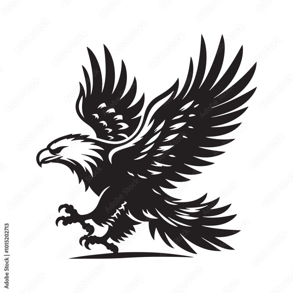 Obraz premium eagle vector illustration