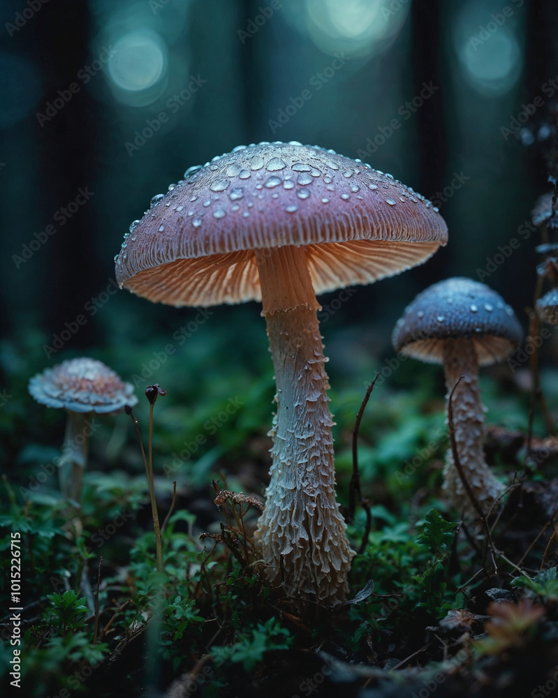 Fototapeta premium mushroom in forest