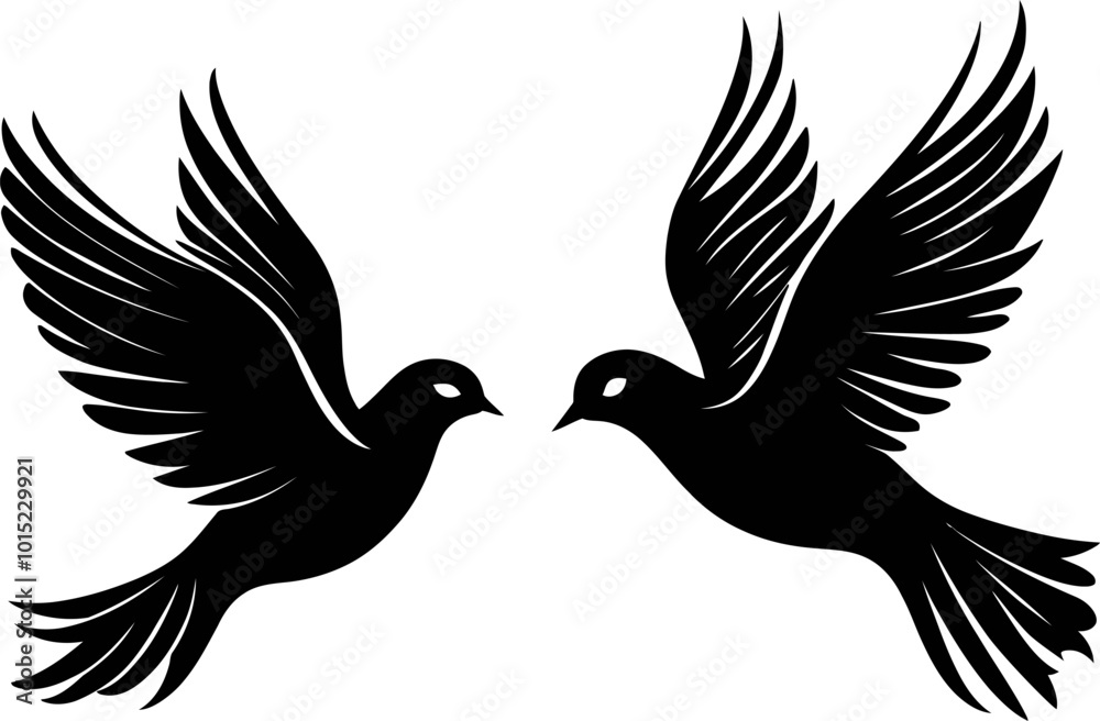 Obraz premium illustration of a dove