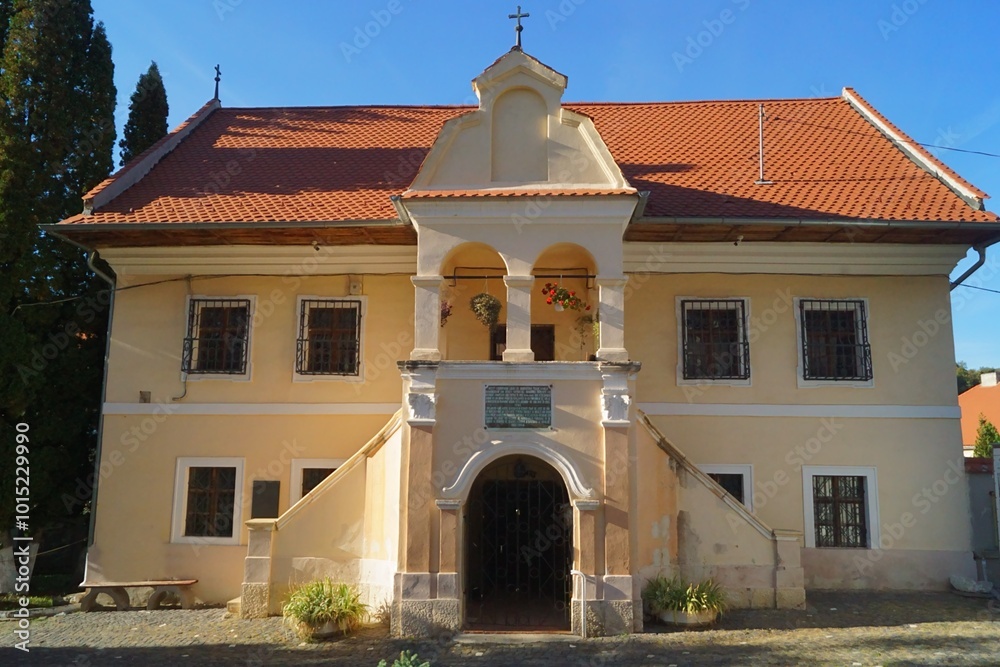 The first romanian school, Romania, Transylvania, Brasov The first romanian school, Romania, Transylvania, Brasov