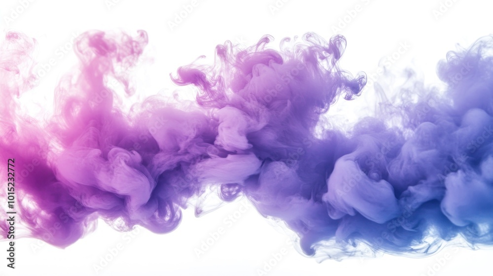 Fototapeta premium Abstract Purple and Pink Smoke Swirling