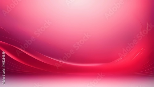 Futuristic Gradient Background Design in Scarlet Color