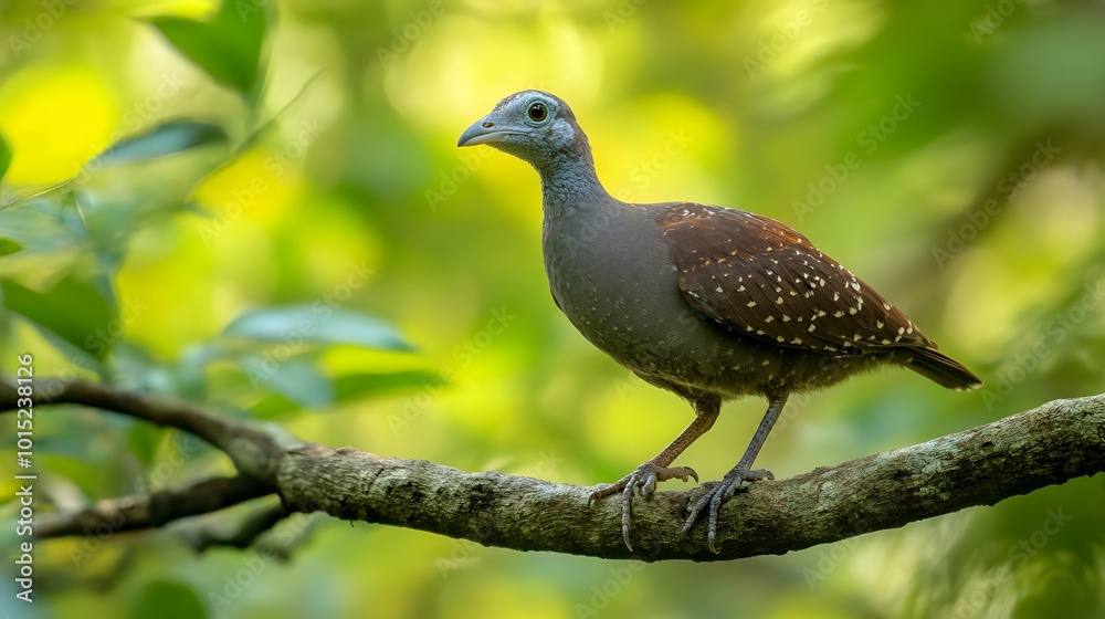 Solitary Tinamou Bird Perched on a , Photo Realistic, Wallpaper, Cover and Screen for Smartphone, PC, Laptop, 9:16 and 16:9 Format Solitary Tinamou Bird Perched on a , Photo Realistic, Wallpaper, Cover and Screen for Smartphone, PC, Laptop, 9:16 and 16:9 Format