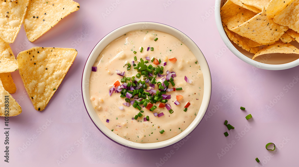 Bowl of Queso | Creamy Cheese Dip Perfect for Dipping and Sharing Bowl of Queso | Creamy Cheese Dip Perfect for Dipping and Sharing
