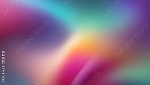 Abstract colorful wavy background. Generative Ai.