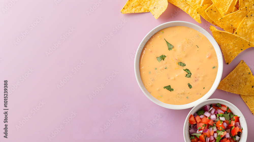Bowl of Queso | Creamy Cheese Dip Perfect for Dipping and Sharing Bowl of Queso | Creamy Cheese Dip Perfect for Dipping and Sharing