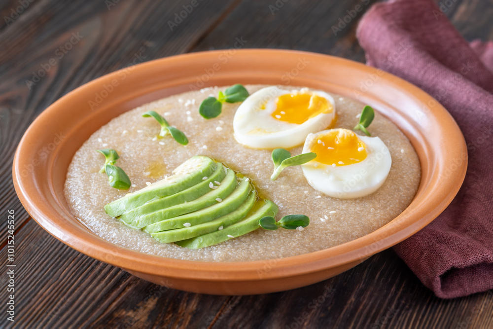 Amaranth Porridge bowl Amaranth Porridge bowl