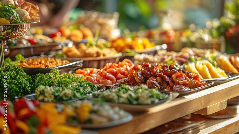 Delicious Buffet Table
