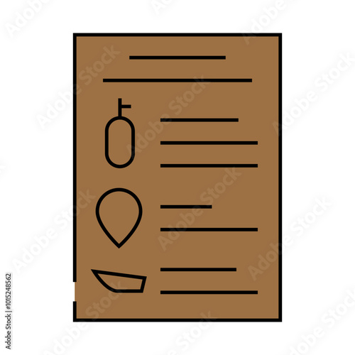 price diving school line icon vector. price diving school sign. isolated symbol illustration