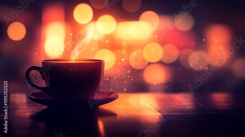 Wallpaper Mural Cozy Winter Evenings with a Warm Cup of Comfort Torontodigital.ca