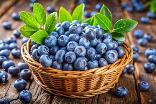 Wallpaper Mural Ripe fresh blueberries Torontodigital.ca