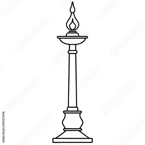 candlestick with candle