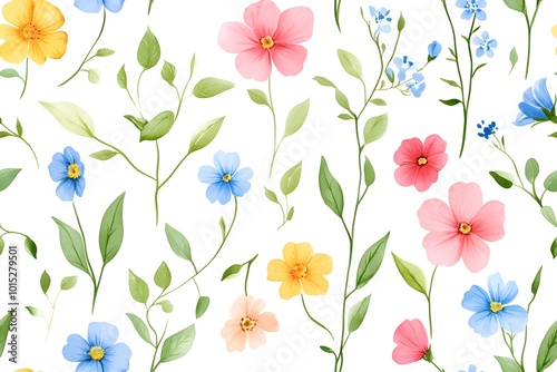 Floral pattern design