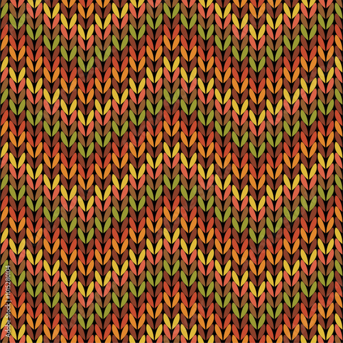 Knitted background pattern wallpaper knitting decorative print handmade textile knitting handiwork